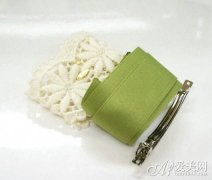 韩式蝴蝶结发夹DIY 打造专属个性发饰