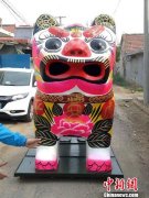 莫言故乡现目前全中国最高最大泥塑“叫虎”