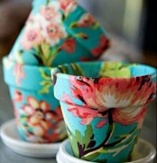 幼儿手工制作大全图解-包装花盆