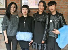 谭卓助阵中国国际时装周 个性欧美风率真随性