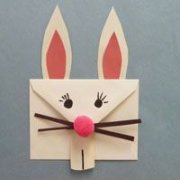 小兔子信封玩偶手工制作教程
