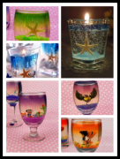 教你手工diy装饰精美白蜡烛