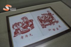 巧手剪诗意 金鸡迎新春 江寺公园有一场剪纸作品展