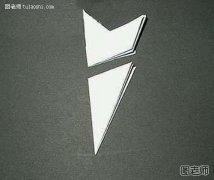 圣诞雪花剪纸 简单到不能再简单的剪纸