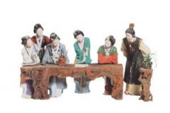 巧捏头像 泥人张“贱卖恶商”(组图)