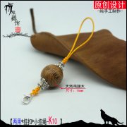 葫芦挂绳挂钩原创包文玩挂件DIY配绳挂钩葫芦挂件帽钉小挂绳手绳