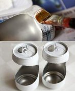变废为宝：用易拉罐DIY打造的吊兰花盆