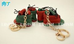 手工制作皮质小挂件 小人王国的靴子╭★肉丁网