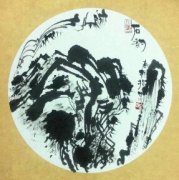 长见识了！青岛一年轻画家用手指作画(组图)