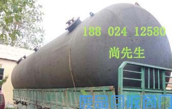 二手卧式储油罐出售图