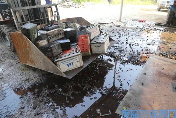 废旧铅酸蓄电池循环利用图