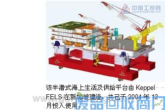 Vacon水冷型变频器在半潜式海上生活及供给平台动态定位系统中的 图