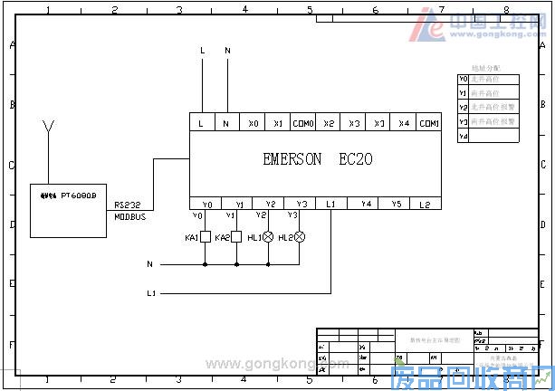 艾默生CT变频器及PLC在恒液位控制中的应用 图