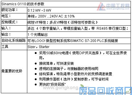 由SinamicsG110变频器驱动的信息中心 图