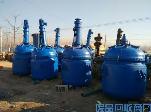 大连二手搪瓷反应釜出售