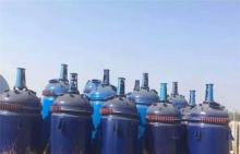辽宁地区二手搪瓷反应釜出售，二手白钢反应罐供应