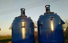 康平二手反应釜，搪瓷反应釜，加热反应釜出售