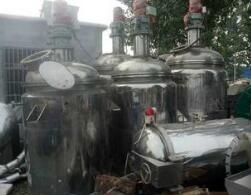 高价格回收二手不锈钢反应釜厂家