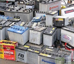 高价求购废电瓶