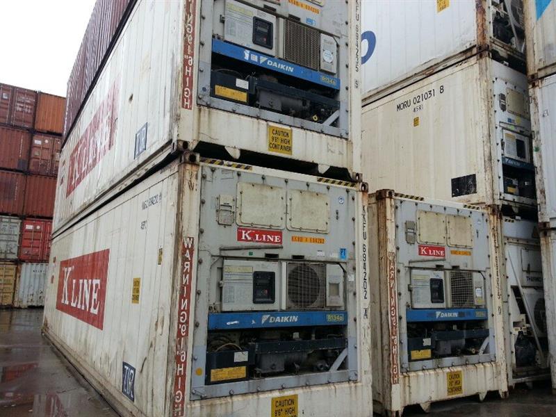 回收二手冷藏箱，报废集装箱