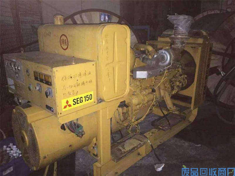 发电机组回收图