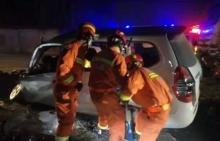 事故快报 | 陕西西安发生水泥罐车与超载面包车相撞事故致10死2伤