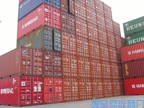海运集装箱回收图