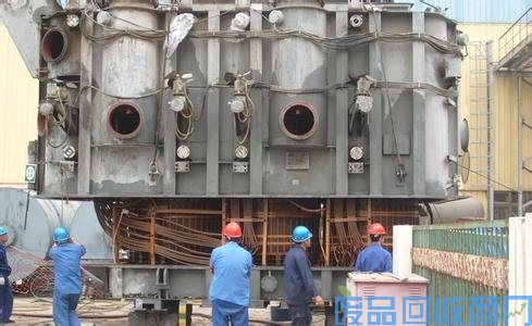 大型电力电厂废变压器回收图