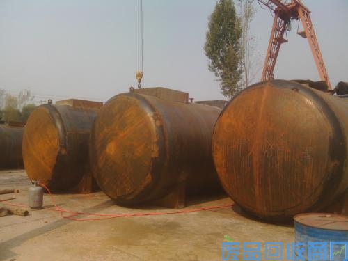 二手地埋罐回收-二手加油站储罐回收公司