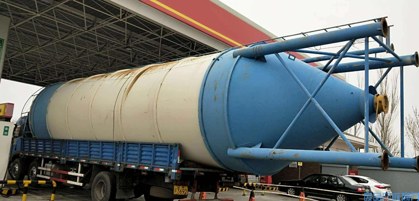 二手水泥罐出售图