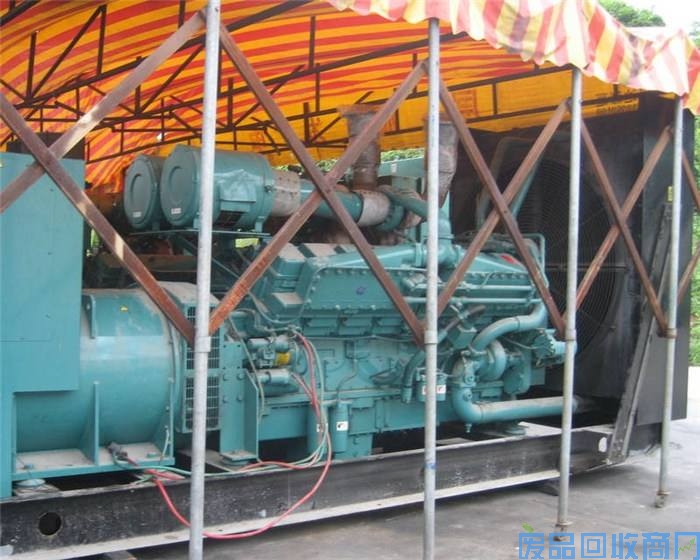 柴油发电机组回收图
