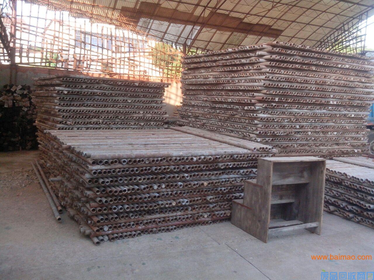6米二手架子管回收图