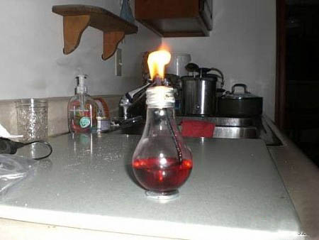 diy制作煤油灯