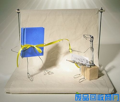 铁丝制作创意绘画