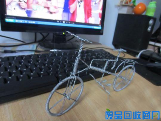 铁丝制作自行车2