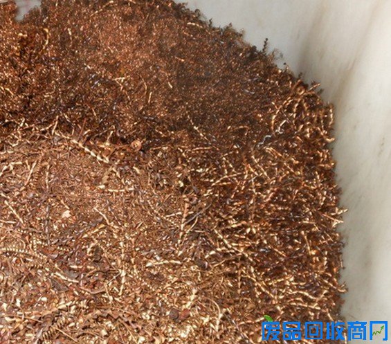 紫铜屑回收图_紫铜沫回收图