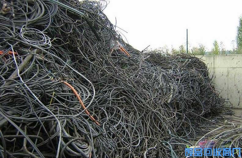 电缆线回收示例图