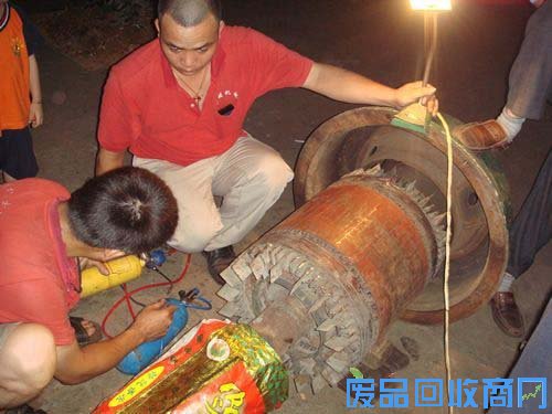 电机转子维修图_电机转子回收图