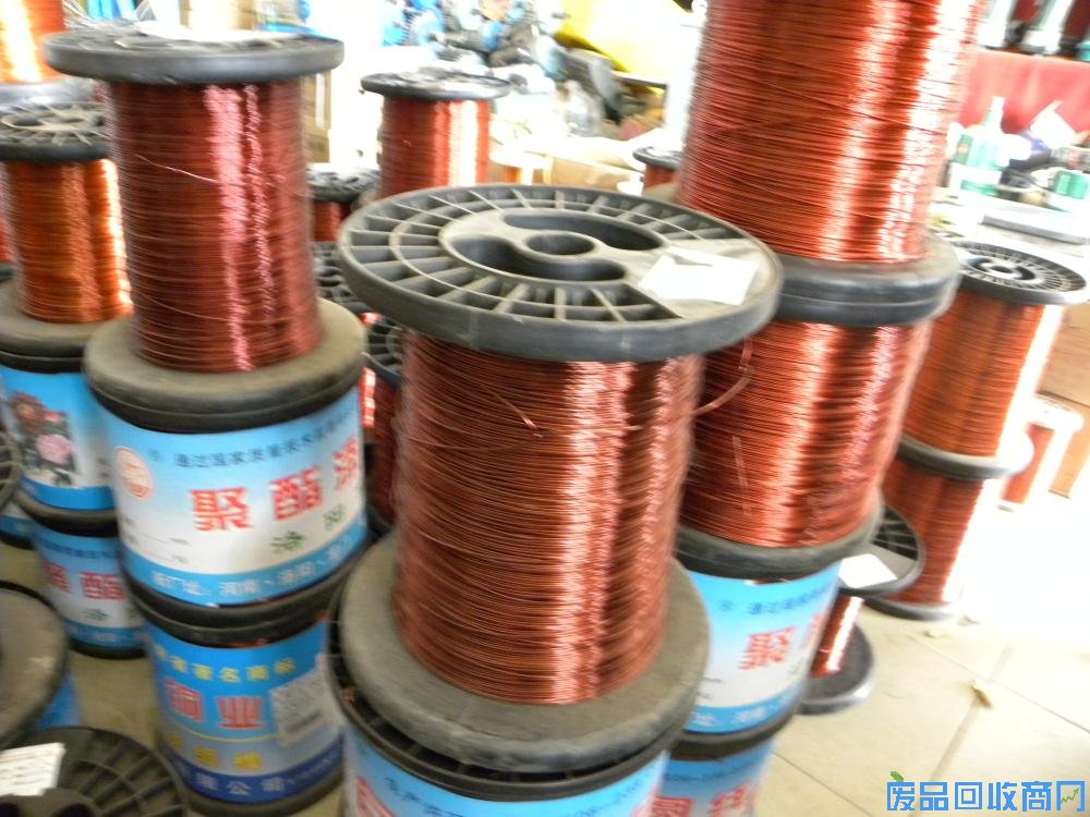 铜圆线回收图_绝缘线回收图