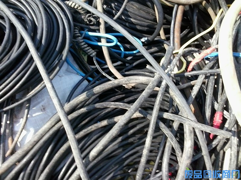 废电缆线回收图