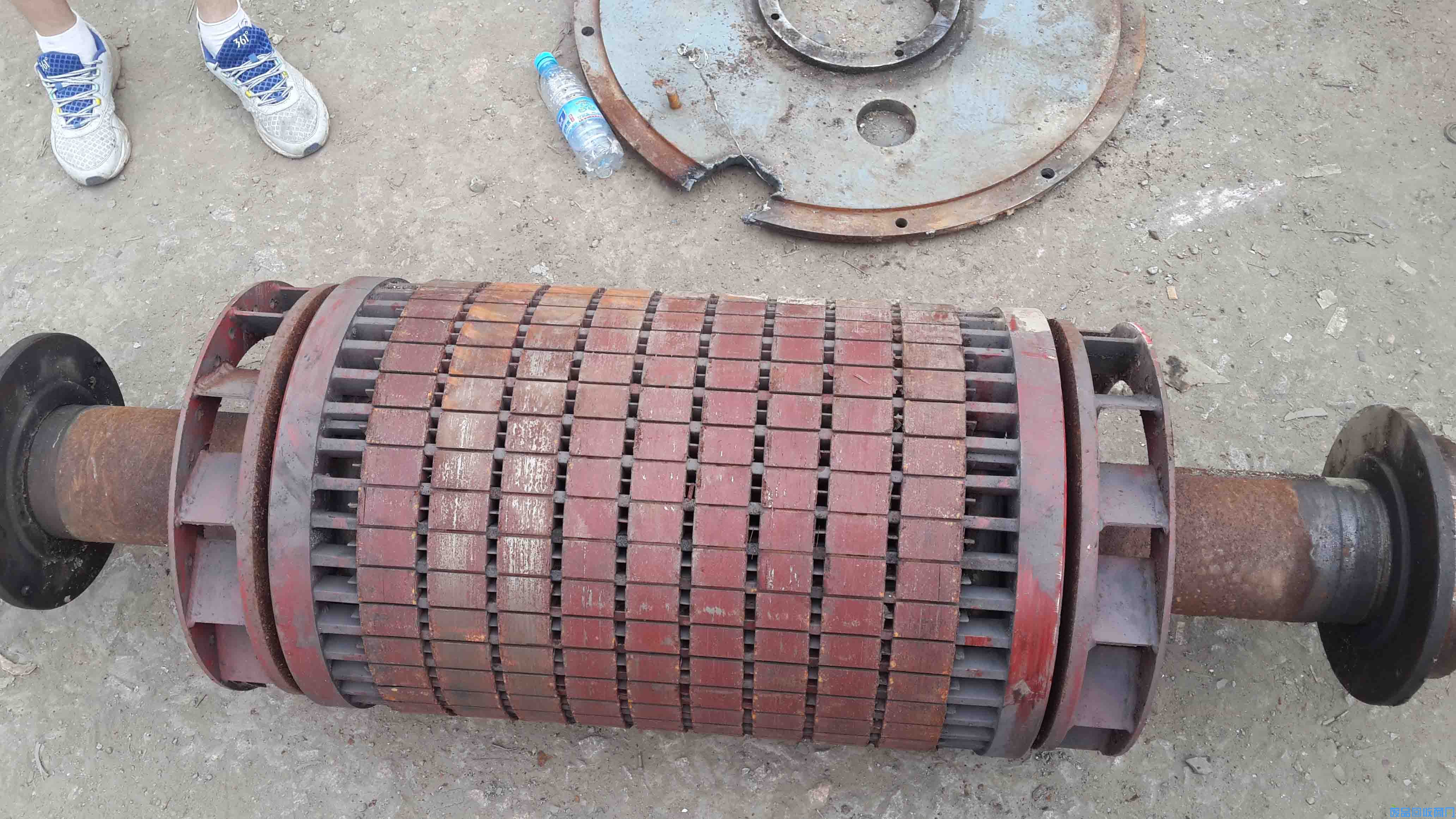 励磁电机转子回收图