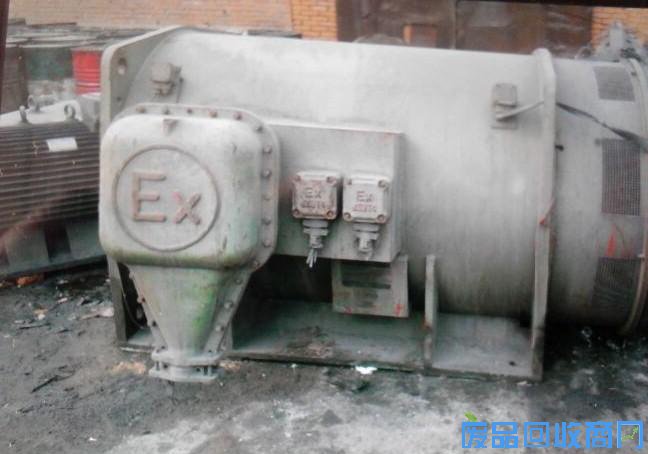 大型电机拆除回收图