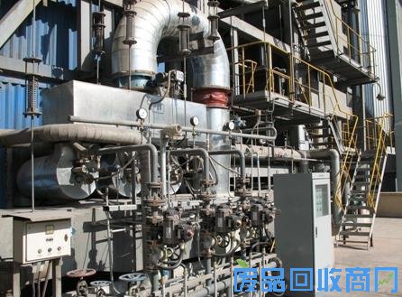 电厂设备流水线拆除图