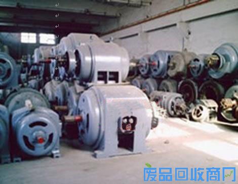 库存二手电机回收图