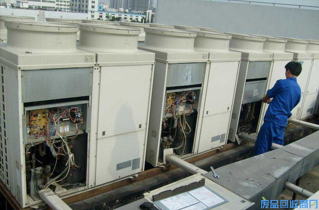 商场用中央空调-拆除回收-展示图